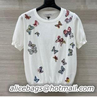 Well Crafted Dior Butterfly Top 528018 White 2025
