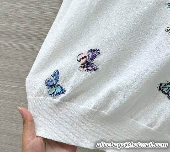 Well Crafted Dior Butterfly Top 528018 White 2025