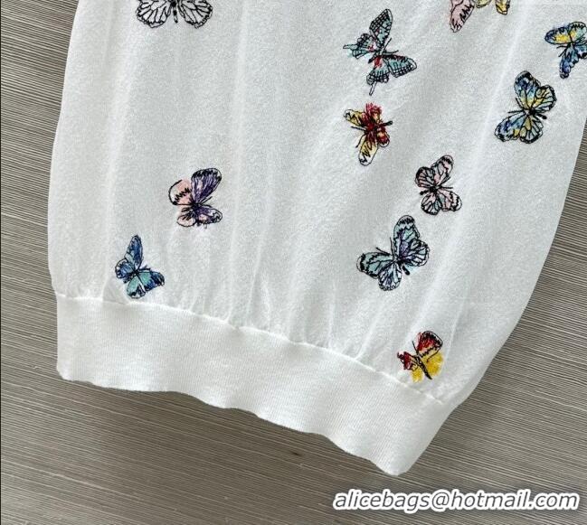 Well Crafted Dior Butterfly Top 528018 White 2025