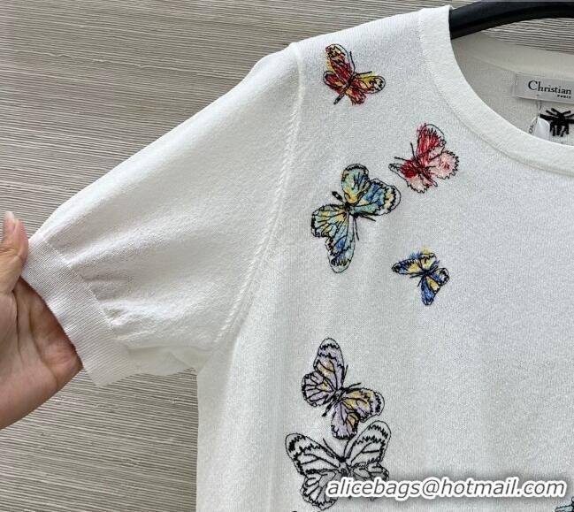 Well Crafted Dior Butterfly Top 528018 White 2025