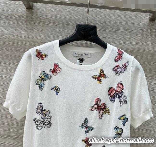 Well Crafted Dior Butterfly Top 528018 White 2025