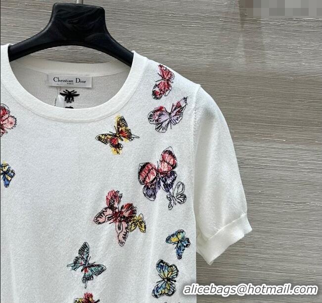 Well Crafted Dior Butterfly Top 528018 White 2025