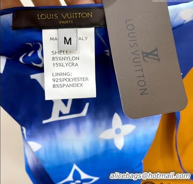 ​Most Popular Louis Vuitton Swimwear LV121112 Blue 2024