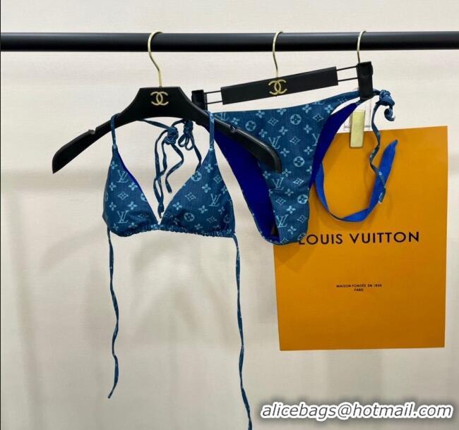 Top Grade Louis Vuitton Swimwear LV121113 Blue 2024
