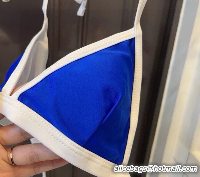 Low Price Prada Two-Pieces Swimwear 0312 Blue 2025