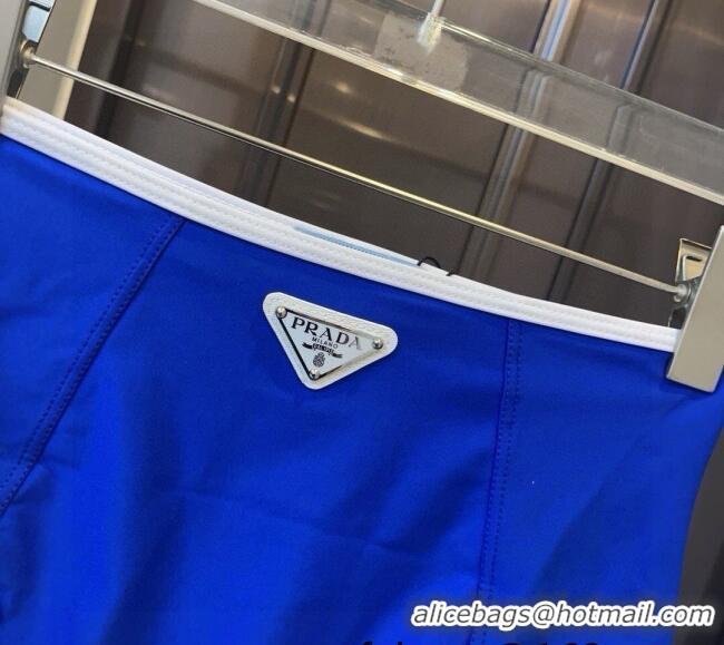 Low Price Prada Two-Pieces Swimwear 0312 Blue 2025