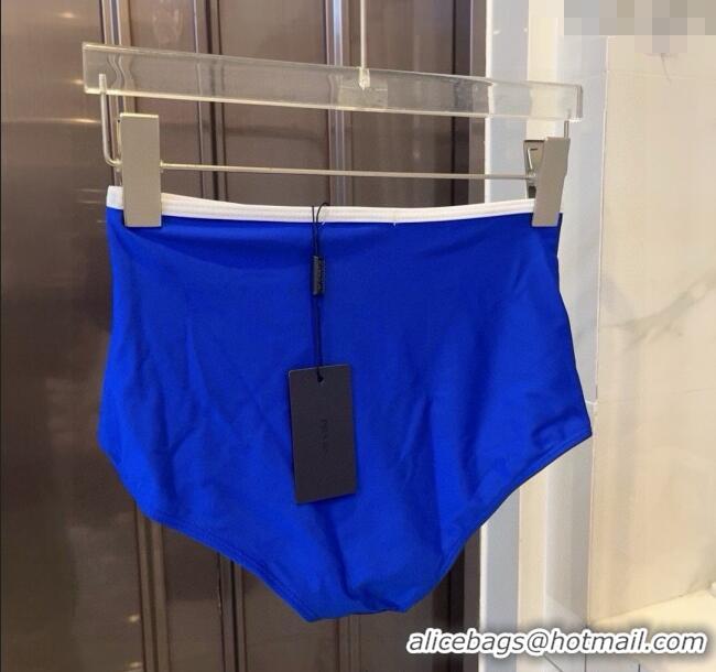 Low Price Prada Two-Pieces Swimwear 0312 Blue 2025