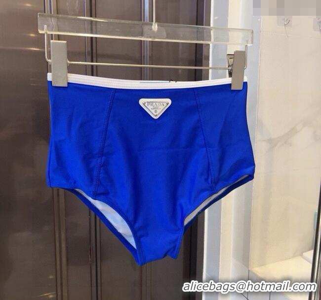 Low Price Prada Two-Pieces Swimwear 0312 Blue 2025