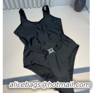 ​Best Quality Prada One-Piece Swimwear with Belt Strap PA0313 2025