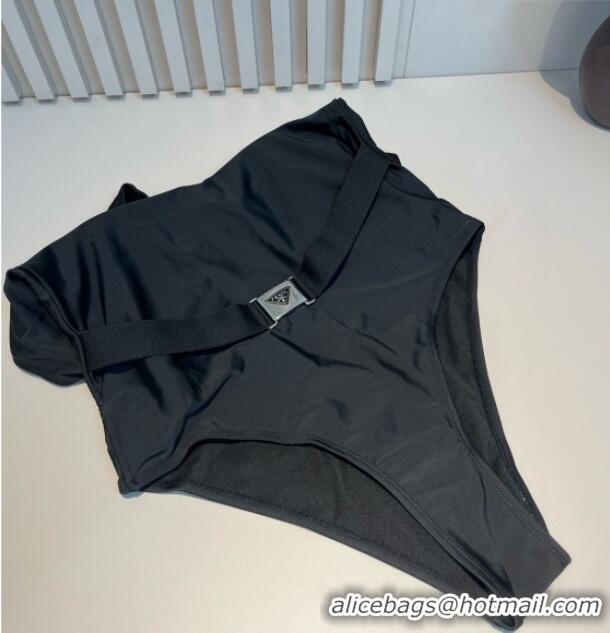 ​Best Quality Prada One-Piece Swimwear with Belt Strap PA0313 2025