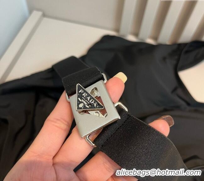 ​Best Quality Prada One-Piece Swimwear with Belt Strap PA0313 2025