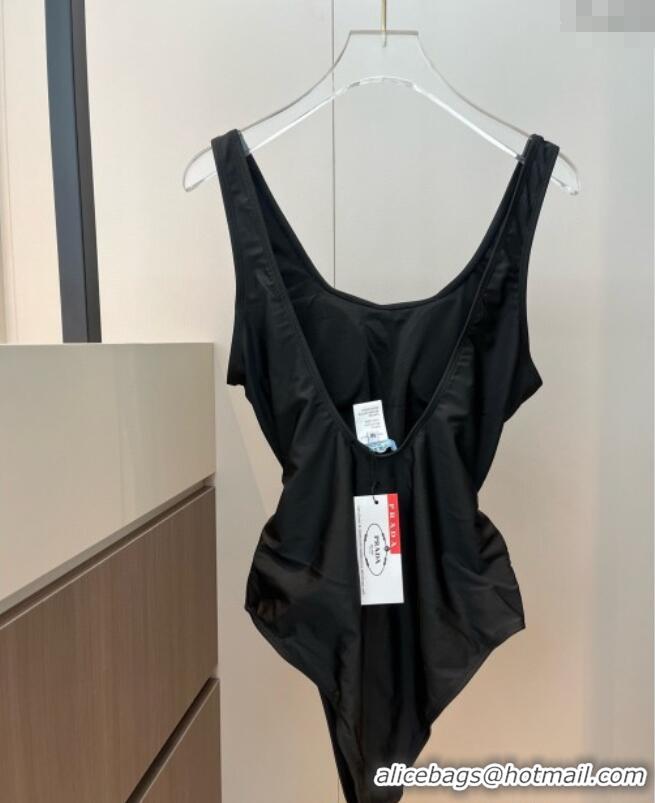 ​Best Quality Prada One-Piece Swimwear with Belt Strap PA0313 2025
