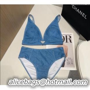 ​Good Product Prada Two-Pieces Swimwear 0313 Denim Blue 2025