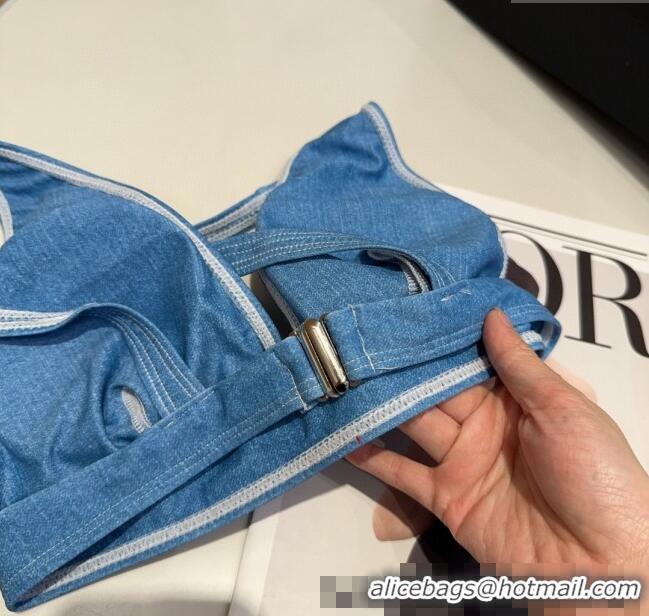 ​Good Product Prada Two-Pieces Swimwear 0313 Denim Blue 2025