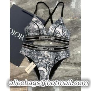 Buy Cheap Dior Two-Pieces Swimwear 0313 Black/White 2025