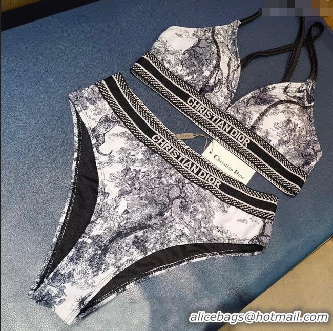 Buy Cheap Dior Two-Pieces Swimwear 0313 Black/White 2025