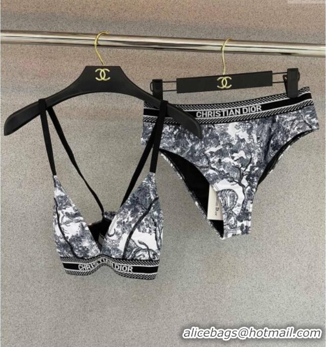 Buy Cheap Dior Two-Pieces Swimwear 0313 Black/White 2025