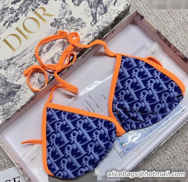 Best Product Dior Two-Pieces Swimwear 3042 Blue/Orange 2025