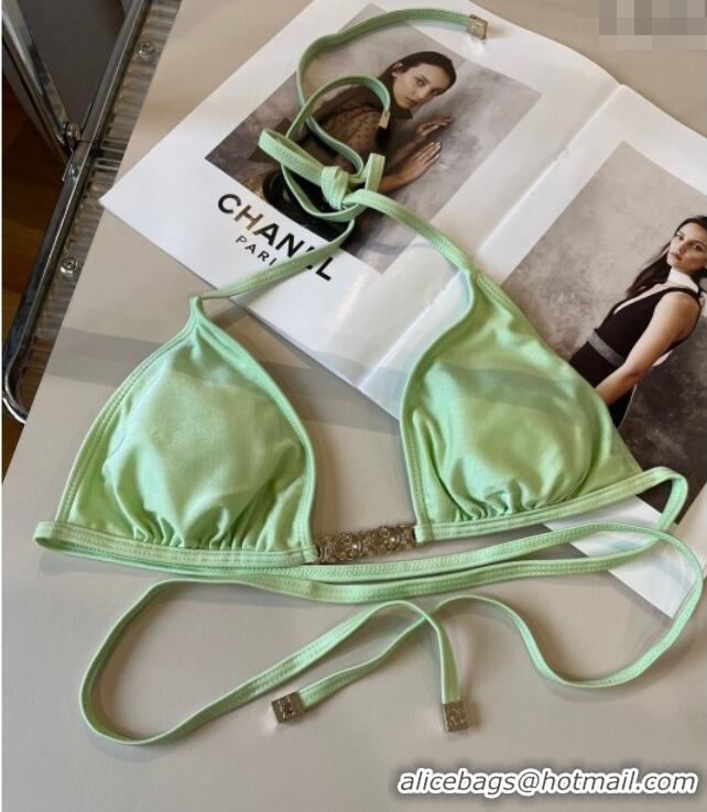 Low Price Celine Two-Pieces Swimwear 0313 Light Green 2025