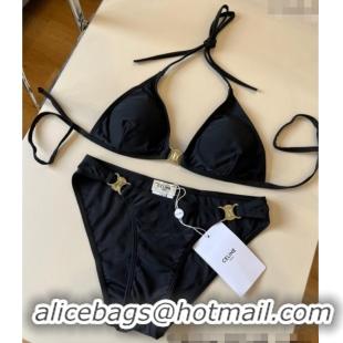 Best Product Celine Two-Pieces Swimwear 0313 Black/Gold 2025