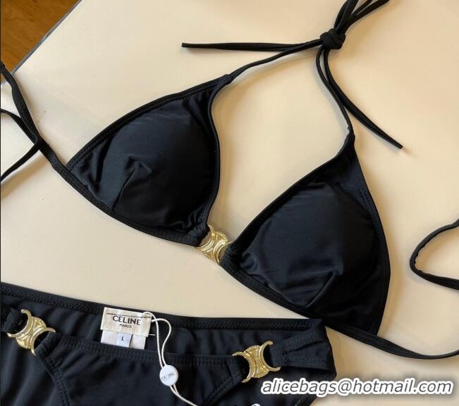 Best Product Celine Two-Pieces Swimwear 0313 Black/Gold 2025