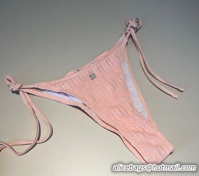 Buy Discount Chanel Two-Pieces Swimwear with Pearls 3001 Light Pink 2025