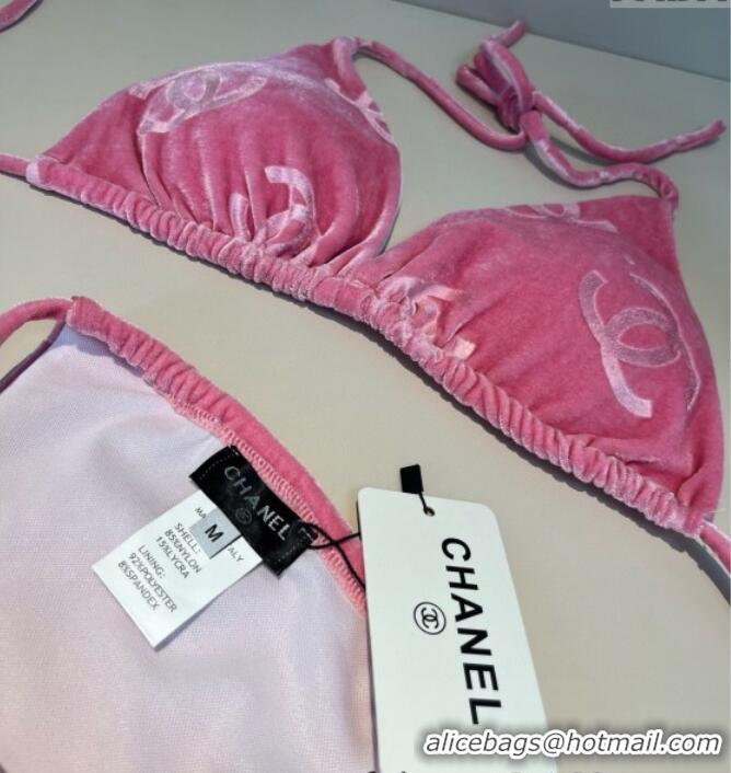 Best Design Chanel Swimwear Set 0313 Light Pink 2025