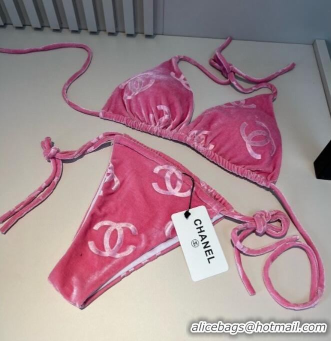 Best Design Chanel Swimwear Set 0313 Light Pink 2025