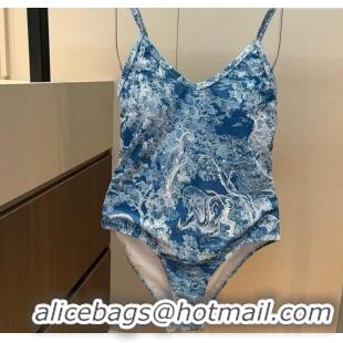Grade Quality Dior One-Piece Swimwear 0313 Denim 2025