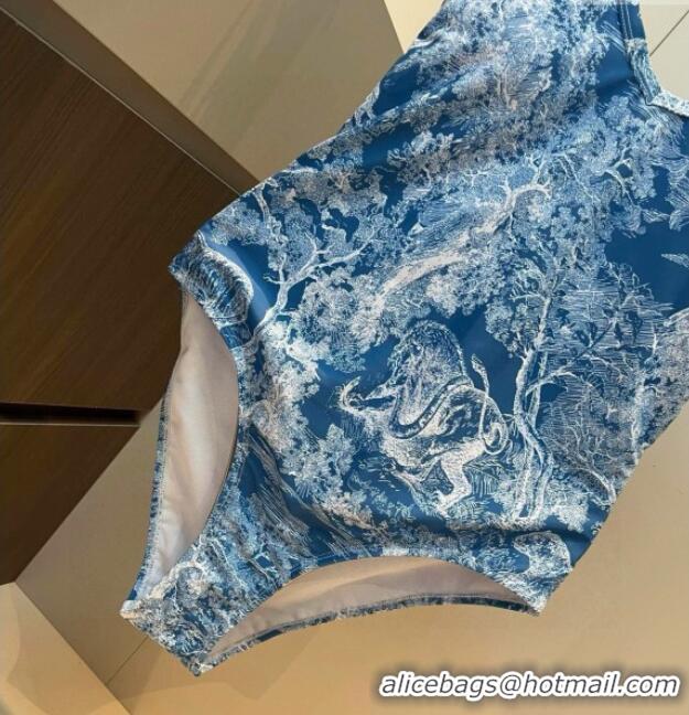 Grade Quality Dior One-Piece Swimwear 0313 Denim 2025