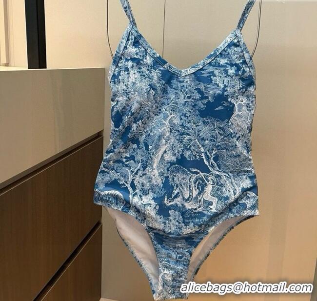 Grade Quality Dior One-Piece Swimwear 0313 Denim 2025