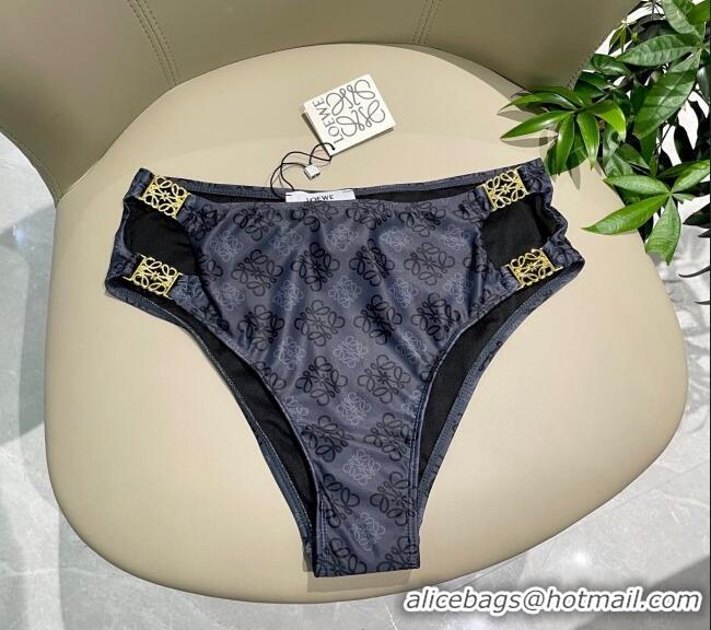 ​Reasonable Price Loewe Logo Print Two-Pieces Swimwear 0312 Grey 2025