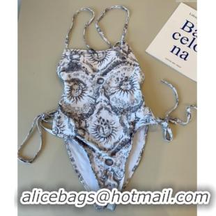 Buy New Cheap Dior Soleil One-Piece Swimwear 3047 White/Black 2025