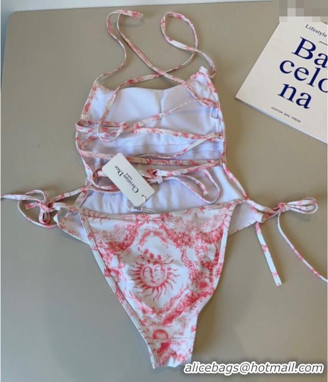 ​Grade Design Dior Soleil One-Piece Swimwear 3047 White/Pink 2025