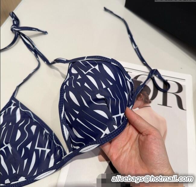 Luxury Discount Dior Miss Dior Two-Pieces Swimwear 3049 Blue 2025