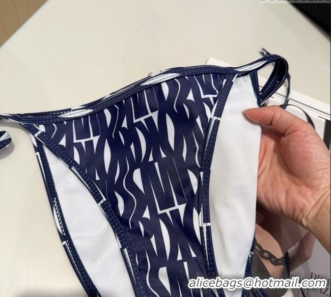 Luxury Discount Dior Miss Dior Two-Pieces Swimwear 3049 Blue 2025
