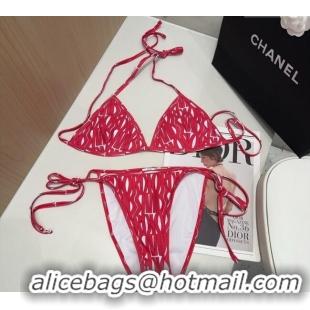 Top Quality Dior Miss Dior Two-Pieces Swimwear 3049 Red 2025