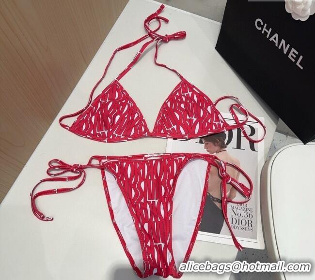 Top Quality Dior Miss Dior Two-Pieces Swimwear 3049 Red 2025