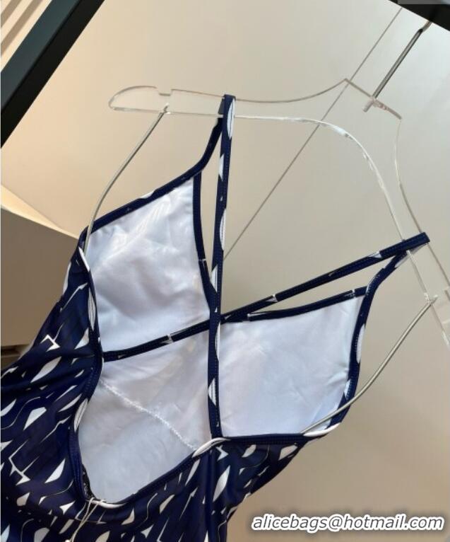 ​Super Quality Dior Miss Dior One-Piece Swimwear 3053 Blue 2025