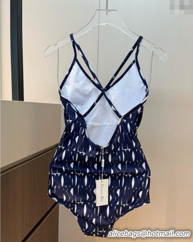 ​Super Quality Dior Miss Dior One-Piece Swimwear 3053 Blue 2025