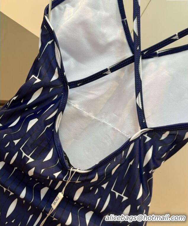 ​Super Quality Dior Miss Dior One-Piece Swimwear 3053 Blue 2025