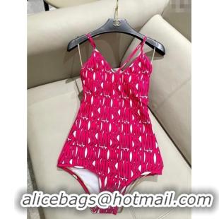 ​Luxury Cheap Dior Miss Dior One-Piece Swimwear 3054 Red 2025