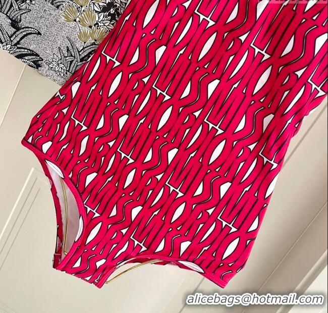 ​Luxury Cheap Dior Miss Dior One-Piece Swimwear 3054 Red 2025