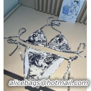 Well Crafted Dior Two-Pieces Swimwear and Skirt Set 3060 White 2025