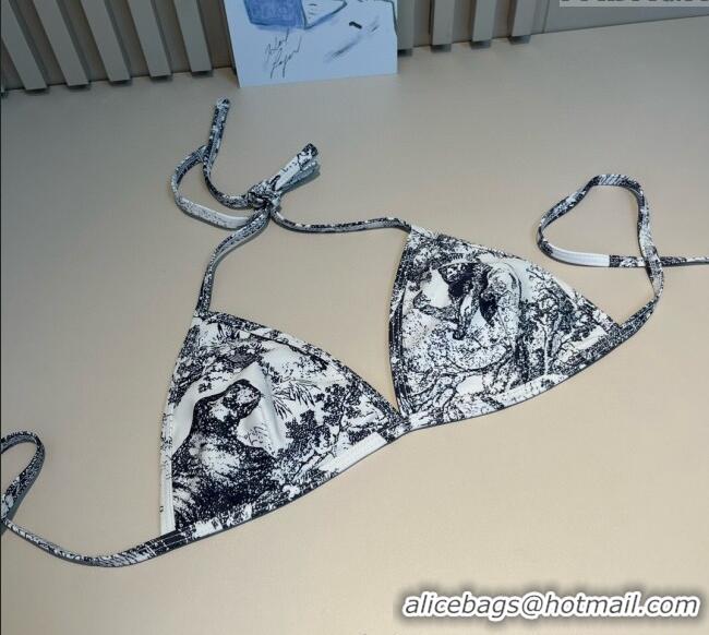 Well Crafted Dior Two-Pieces Swimwear and Skirt Set 3060 White 2025