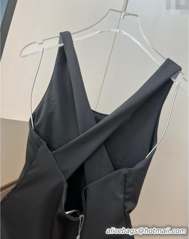 ​Cheap Price Dior One-Piece Swimwear with Side Logo 0313 Black 2025
