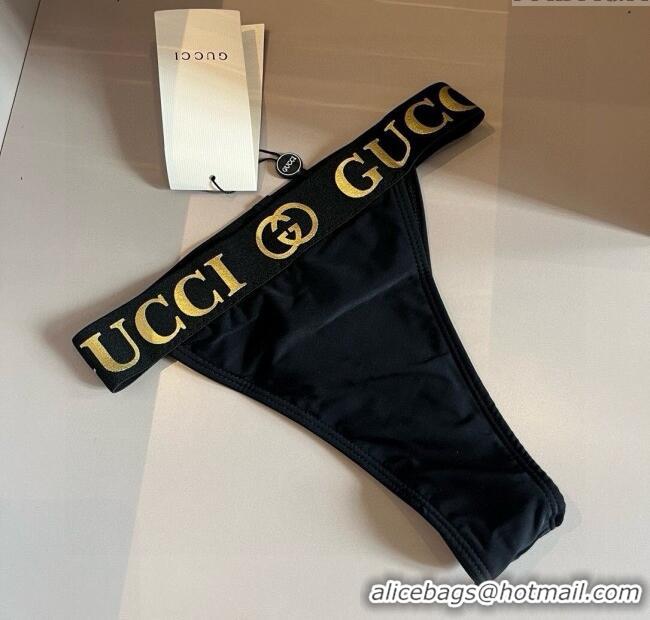 ​Grade Design Gucci Two-Pieces Swimwear with Logo Wb 0313 Black 2025
