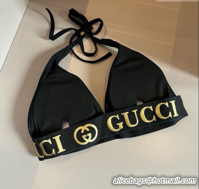 ​Grade Design Gucci Two-Pieces Swimwear with Logo Wb 0313 Black 2025