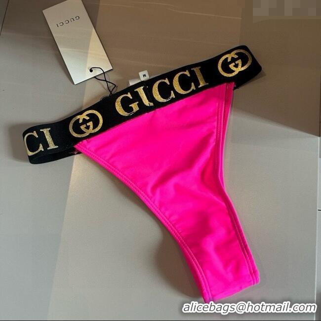 ​Well Crafted Gucci Two-Pieces Swimwear with Logo Wb 0313 Dark Pink 2025