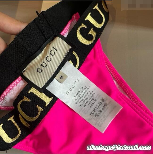 ​Well Crafted Gucci Two-Pieces Swimwear with Logo Wb 0313 Dark Pink 2025